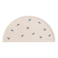 Mushie Silikone Dækkeserviet Whales - 1 stk.