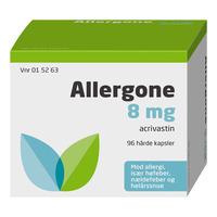Allergone 8 mg. - 96 kapsler