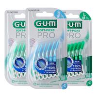 Gum Soft-Picks Pro - 30 stk. - Flere Størrelser