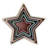 Mushie Stjerne Æske - 1 stk.