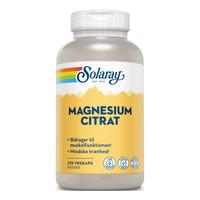 Solaray Magnesium Citrat - 270 kaps.