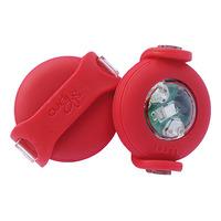 Curli Luumi lampe LED rød - 2 stk