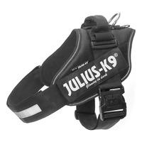 Julius K9 IDC hundesele i sort, Str. 1 - 63-85 cm.