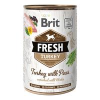 Brit Fresh vådfoder kalkun m. ærter - 400 g.