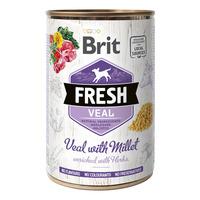 Brit Fresh vådfoder kalvekød m. hirse - 400 g.