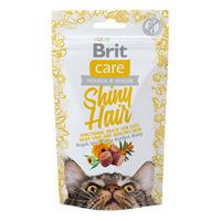Brit Care Cat Snack, Shiny Hair - 50 g.