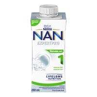 NAN SENSILAC Drikkeklar 1 fra fødslen - 200 ml.