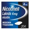 Nicotinell Tyggegummi (lakrids) 4 mg - 204 stk.