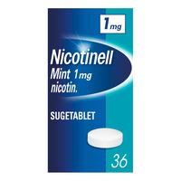 Nicotinell Mint Sugetabletter 1 mg - 36 stk.