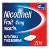 Nicotinell Tyggegummi Fruit 4 mg - 204  stk.