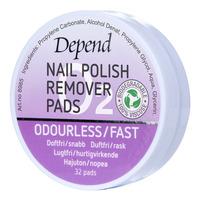 Depend Remover Pads - 32 stk.