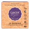 Ginger Organic dagbind m. vinger - 10 stk