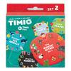 TIMIO Disc sæt 2 - Tal, børnesange, havdyr, former og frugter - 1 stk.