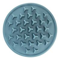 Trixie slikkemåtte til hund i TPE plast 35 cm - blå