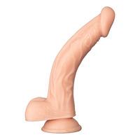Willie City Classic Realistisk Curved Dildo - 20 cm - 1 stk.