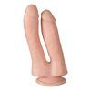 Willie City Realistisk Dobbelt Dildo - 18 cm - 1 stk.
