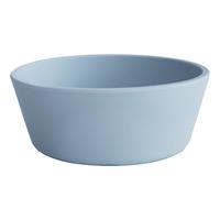 Mushie Silikone Skål Powder Blue - 1 stk.