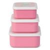 SARO BABY Madkassesæt - Pink - 3 stk.