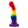 Addiction Pride Silicone Dildo With Suction Cup - Freedom