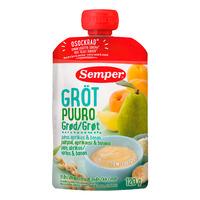 Semper Frugtgrød m. Pære, Abrikos og Banan Ø 6 + mdr. - 120 g.
