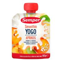 Semper Smoothie Yogo m. Banan & Abrikos 6 mdr. - 90 g.