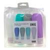 UNIQ Silikone Rejseflasker 90 ml.  - 4 stk.