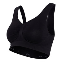 Carriwell Sømløs Graviditets-BH Sort - Flere størrelser