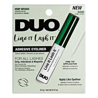 DUO Line It Lash It Hemp Infused Vippelim Clear - 3,5 g.