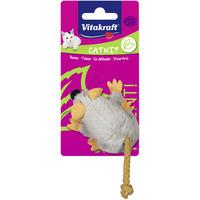 Vitakraft Plysmus med Catnip, grå