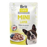 Brit Mini vådfoder m. lammefilet i sovs - 85 g.