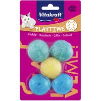 Vitakraft Plysbold med klokke - 5 stk.