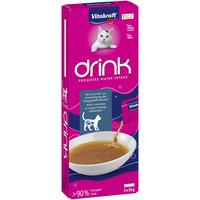 Vitakraft Cat Drink m. lakse-smag og L-Carnitin - 5x30 g.