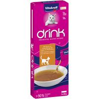 Vitakraft Cat Drink m. Kylling-smag og Taurin - 5x30 g.
