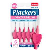 Plackers Gentle Brush XXS 0,4 mm - 6 stk.