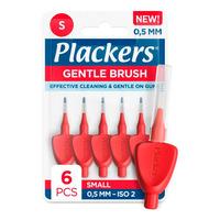 Plackers Gentle Brush S 0,5 mm - 6 stk.