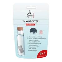 Le Charbon Actif vandfilter til kande - 2 stk