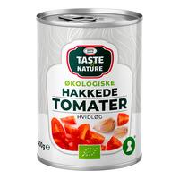 Taste of Nature Hakkede Tomater med hvidløg Ø - 400 g.