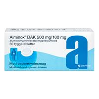 Alminox DAK Tyggetabletter - 30 stk.