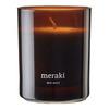 Meraki Duftlys Dark Wood - 200 g.