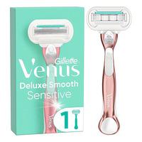 Gillette Venus Deluxe Smooth Sensitive Barberskraber Pink - 1 stk.
