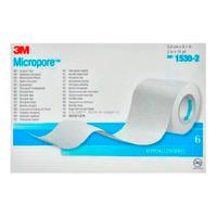 Micropore M3 Fikseringstape 5 cm x 9 m - 6 stk.