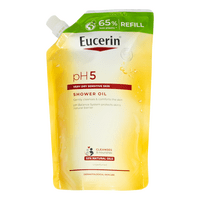 Eucerin pH5 Shower Oil Unperfumed Refill - 400 ml.