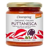 Clearspring Pasta Sauce Puttanesca Ø - 300 g.