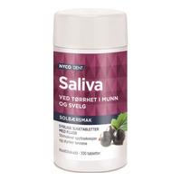 Nycodent Saliva Solbær - 100 sugetabl.