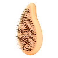Wetbrush Go Green Detangling Palm Detangler Orange - 1 stk.