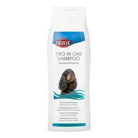 Trixie Two in One shampoo til hunde - 250 ml