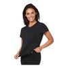 Boody Women's Crew Neck T-Shirt, sort - S
