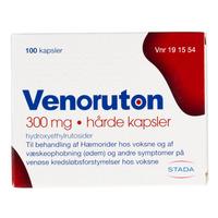 Venoruton 300mg - 100 kapsler