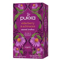 Pukka Elderberry & Echinacea te Ø - 20 breve