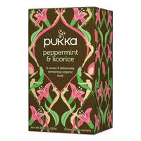 Pukka Peppermint & Licorice te Ø - 20 breve